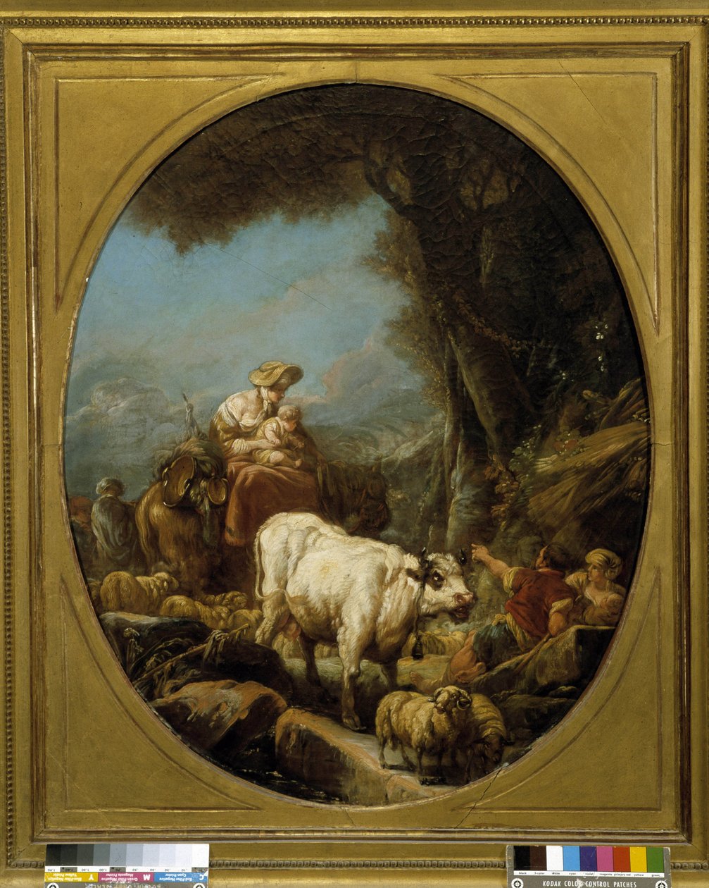 Schafstall von Philippe Jacques de Loutherbourg