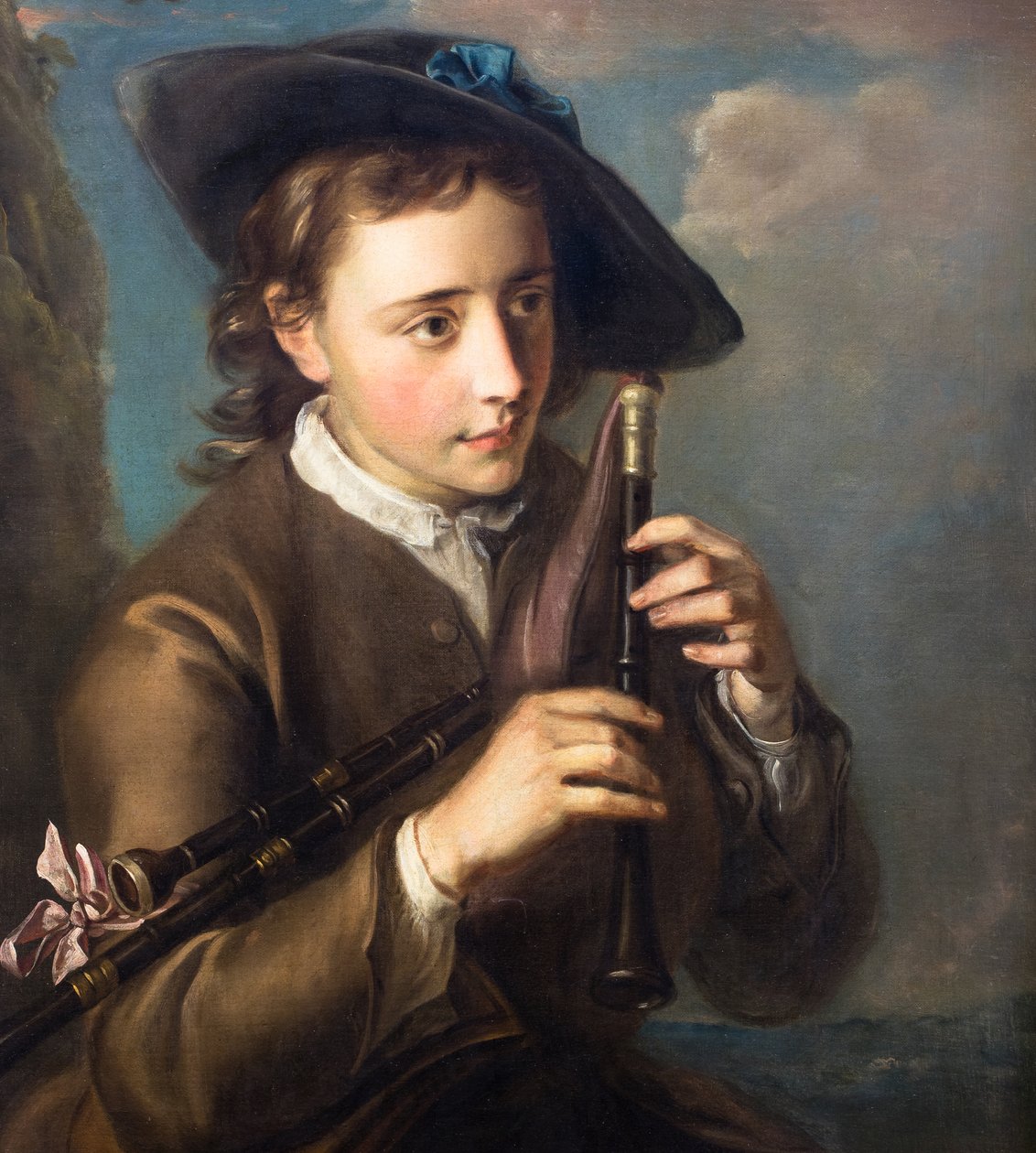 Pfeifer, ca. 1740 von Philippe Mercier