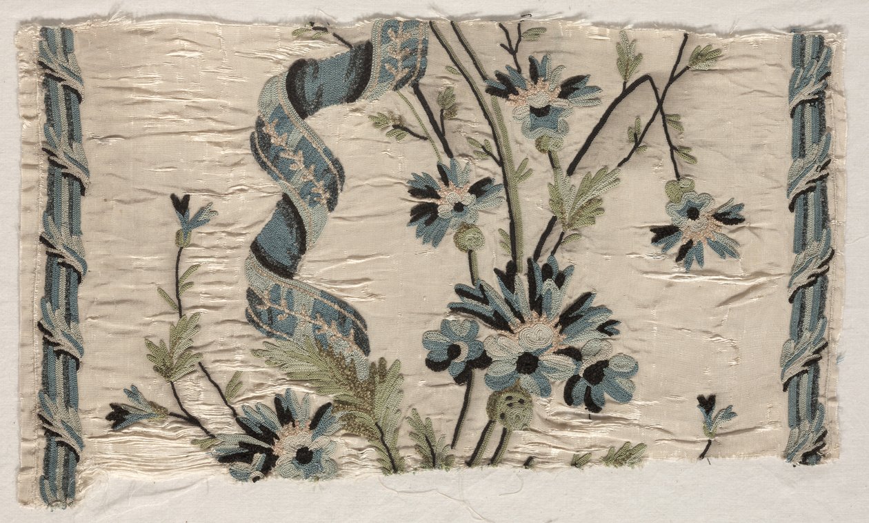 Zwei Stickereien, 1723-1774 von Philippe de Lasalle