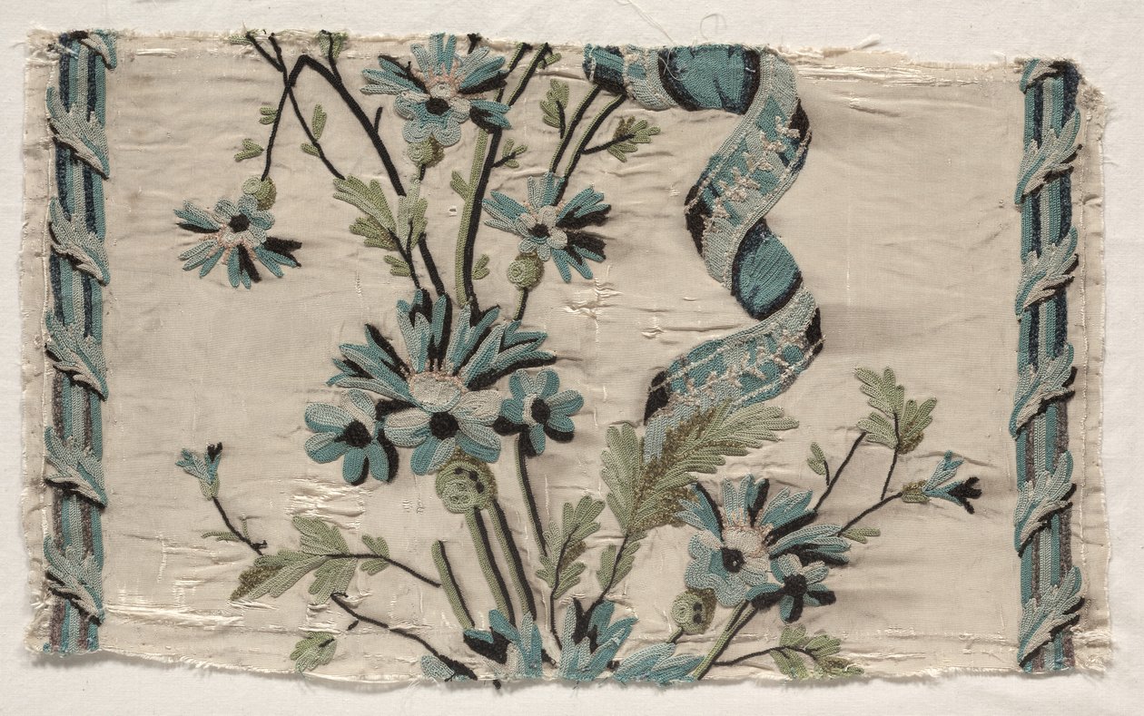 Zwei Stickereien, 1723-1774 von Philippe de Lasalle