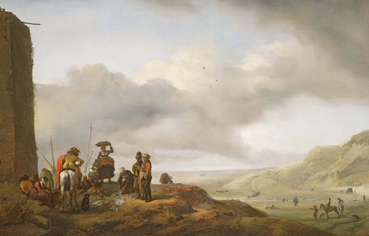 Der Fang des Tages von Philips Wouwerman