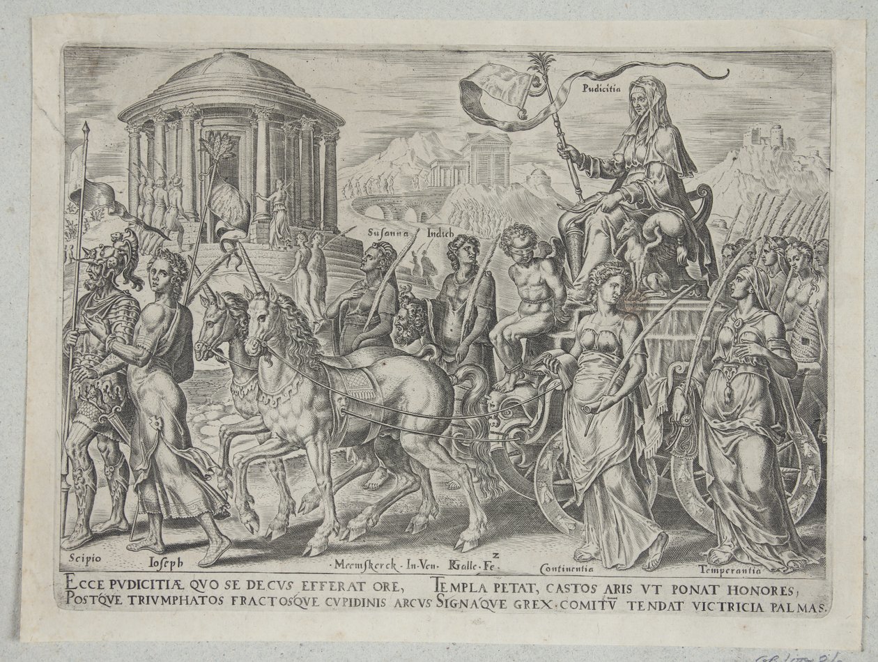 Der Triumph der Keuschheit von Philips Galle