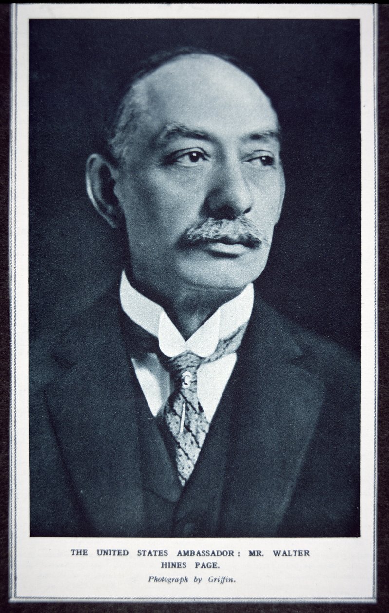 Walter Hines Page (1855-1918) (s/w Foto) von Photographer American