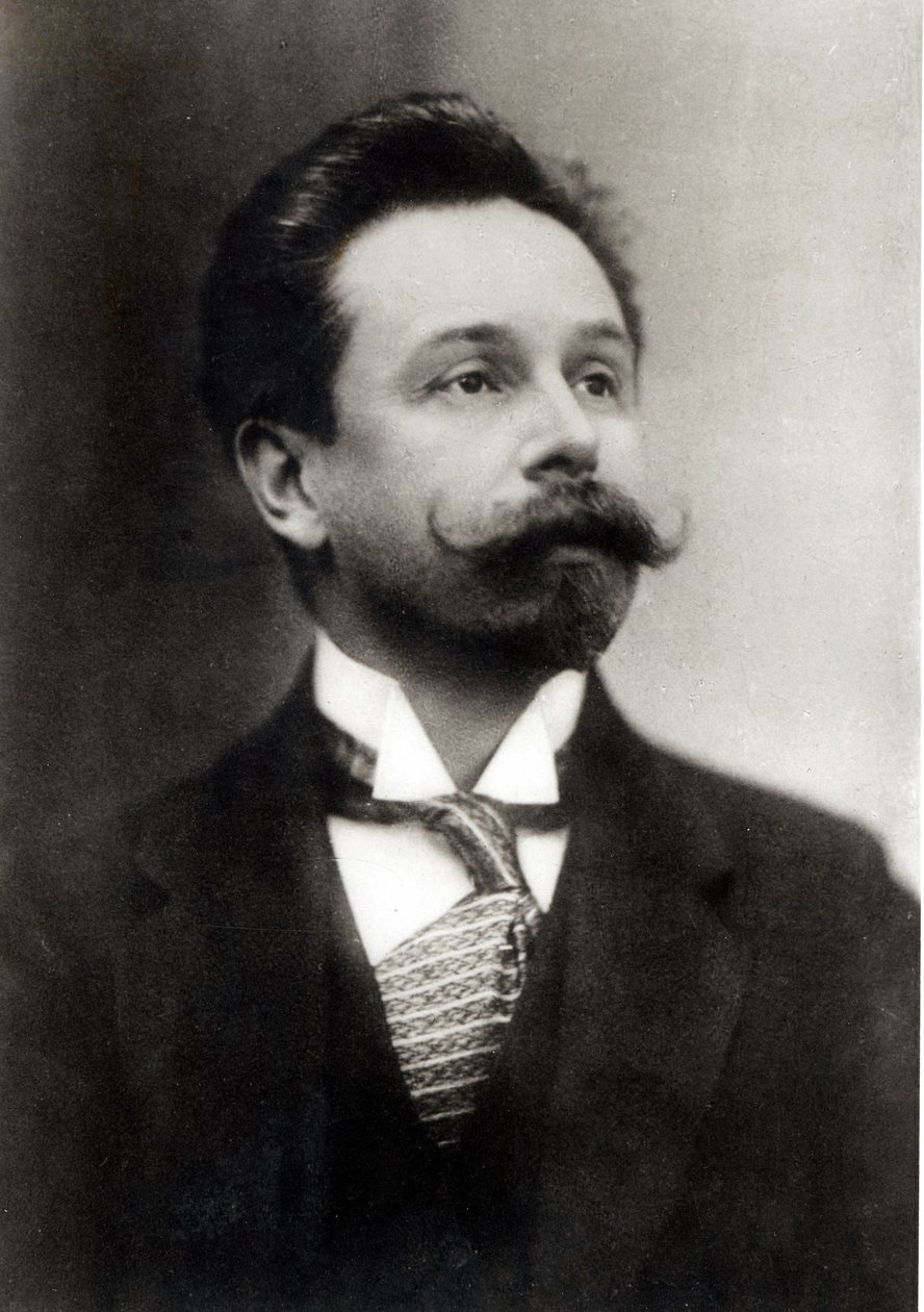 Porträt von Alexander Scriabin von Photographer Russian