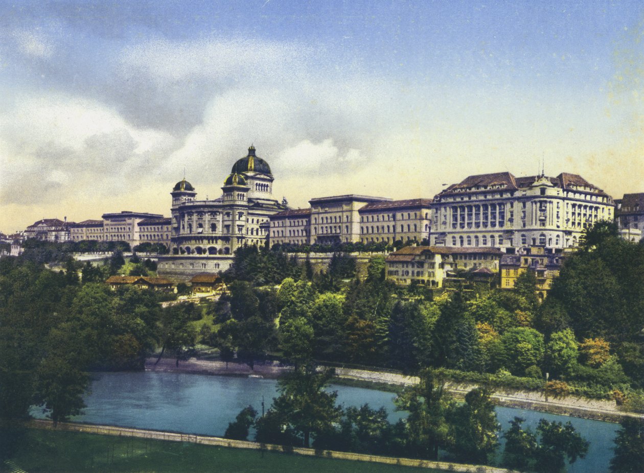 Bern, Bundespalast von Photographer Swiss