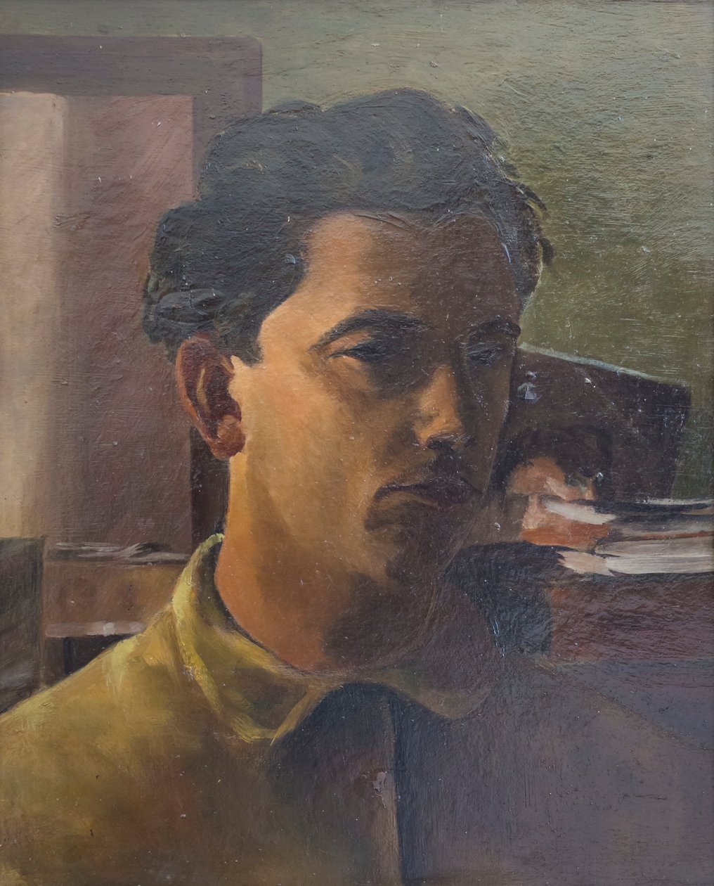 Selbstporträt von Piero Guardigli Bagli
