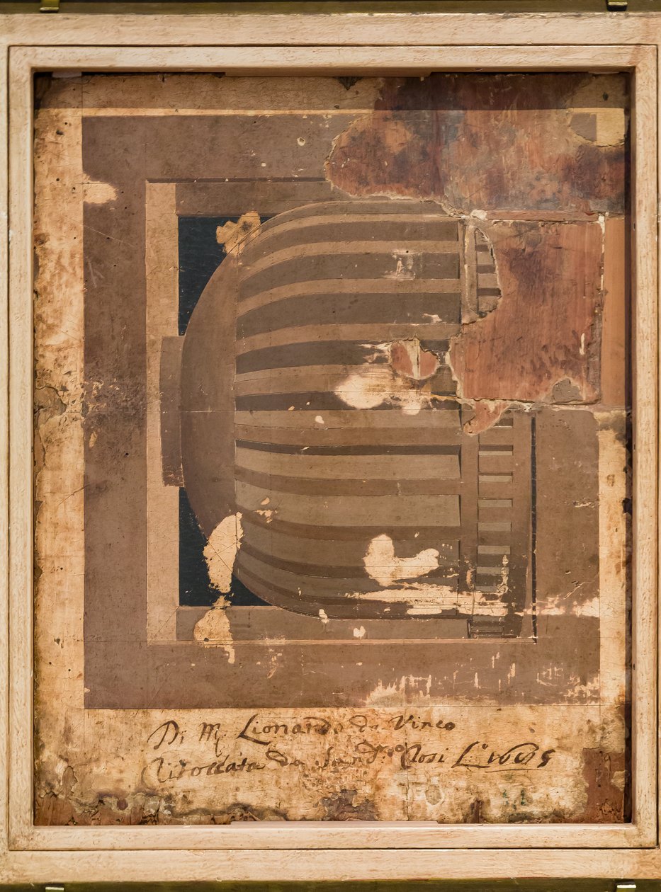 Studie eines Behälters von Piero della Francesca