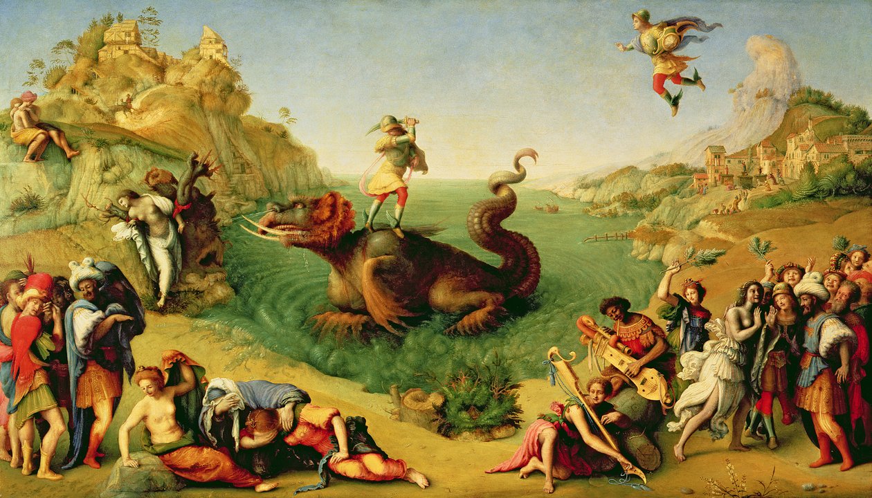 Perseus rettet Andromeda, ca. 1510-13 von Piero di Cosimo
