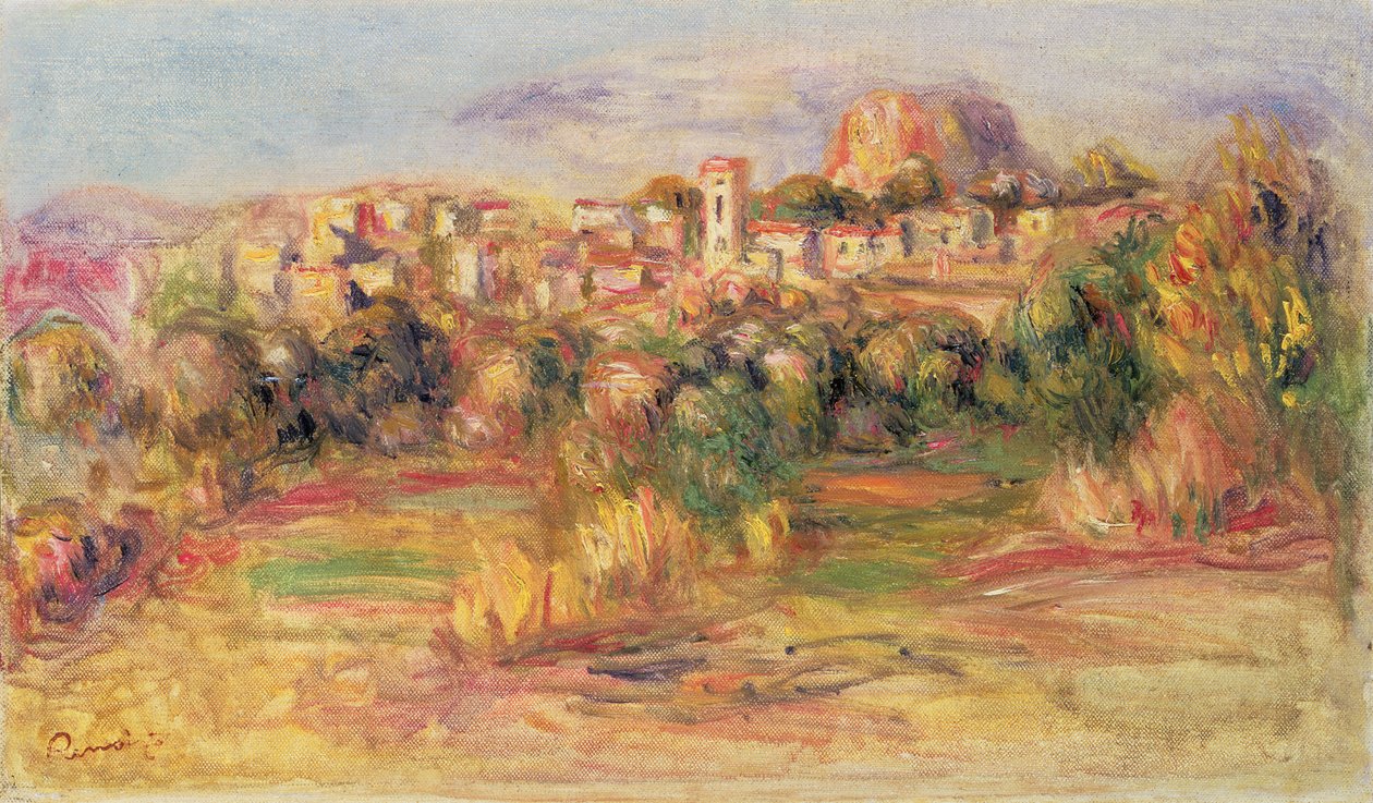 Cagnes, ca. 1900 von Pierre Auguste Renoir