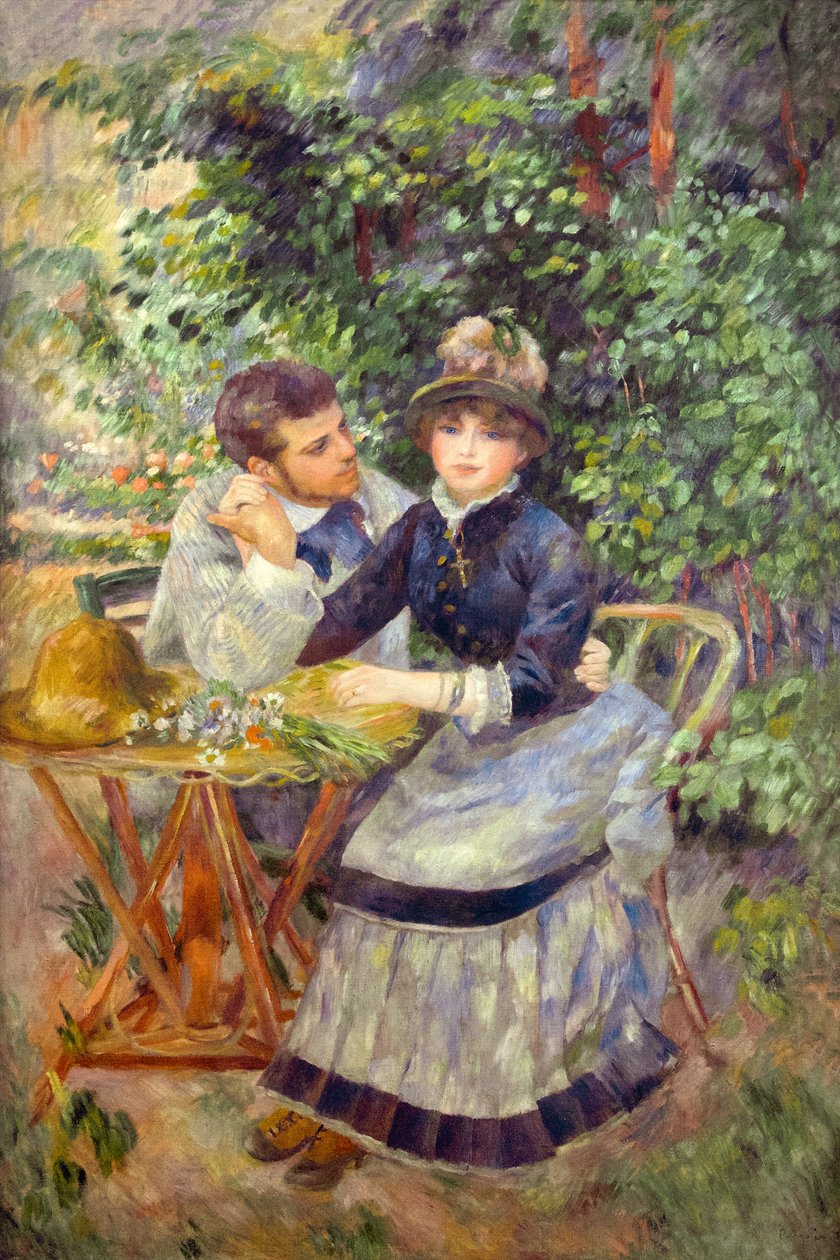 Im Garten, 1885 von Pierre Auguste Renoir