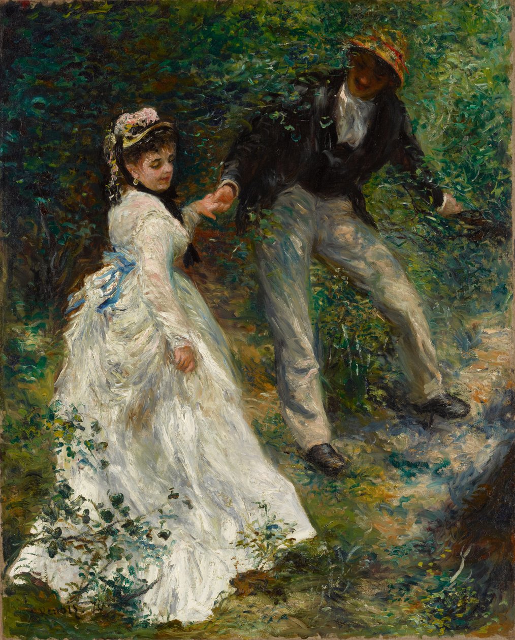 Der Spaziergang von Pierre Auguste Renoir