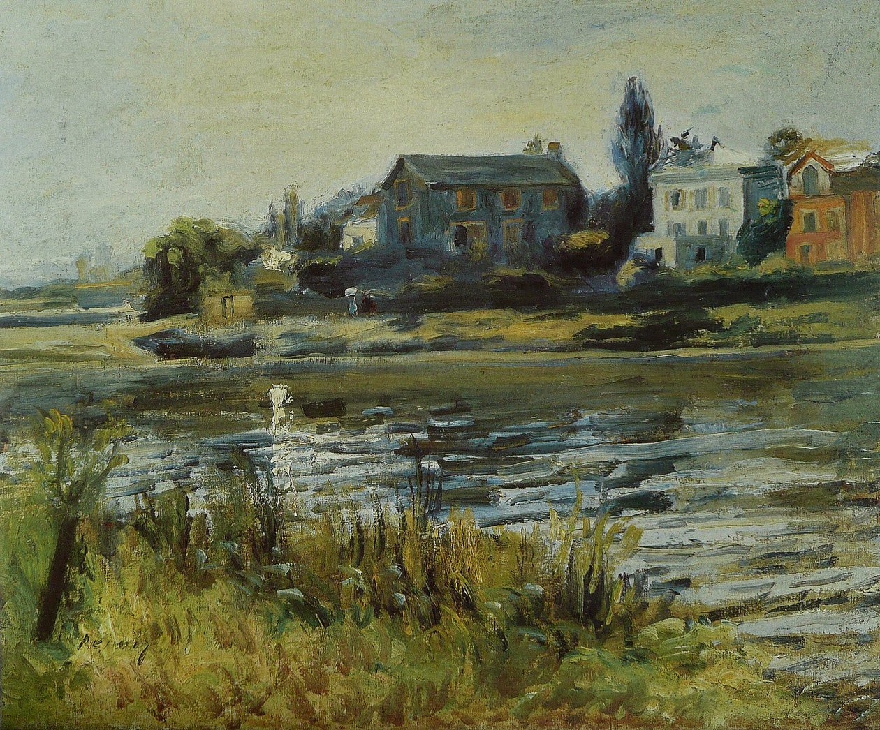 Die Seine bei Chatou von Pierre Auguste Renoir