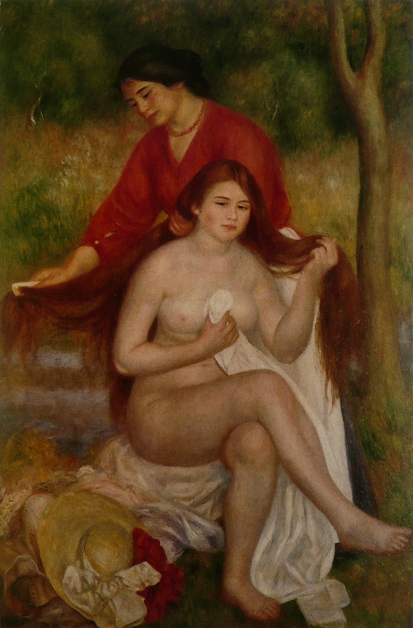 Die Toilette von Pierre Auguste Renoir