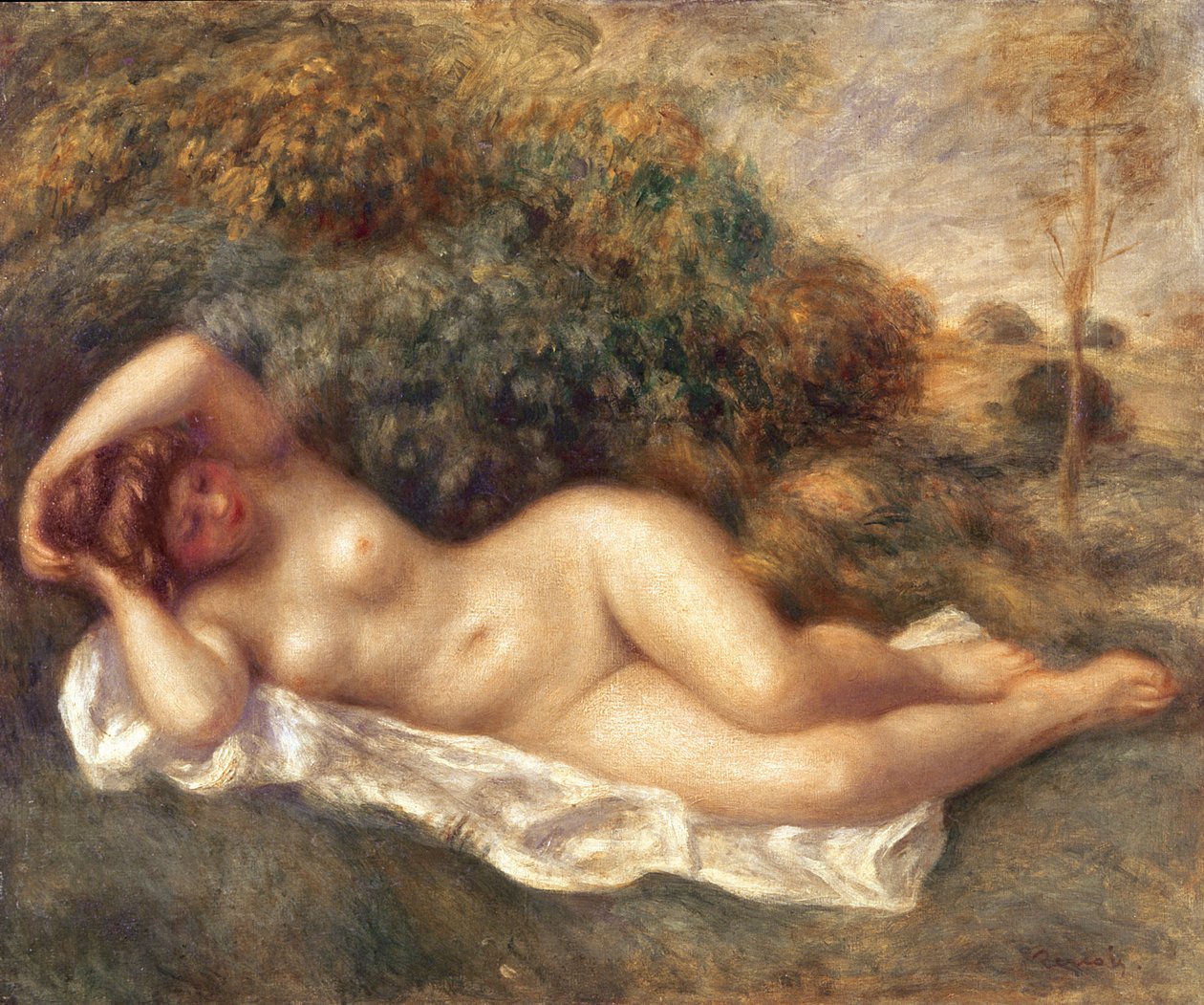 Akt von Pierre Auguste Renoir