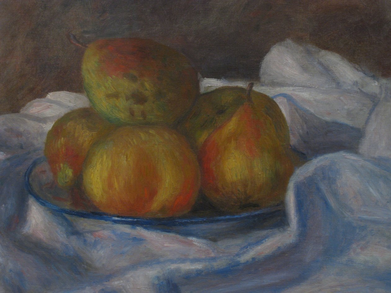 Äpfel und Birnen von Pierre Auguste Renoir