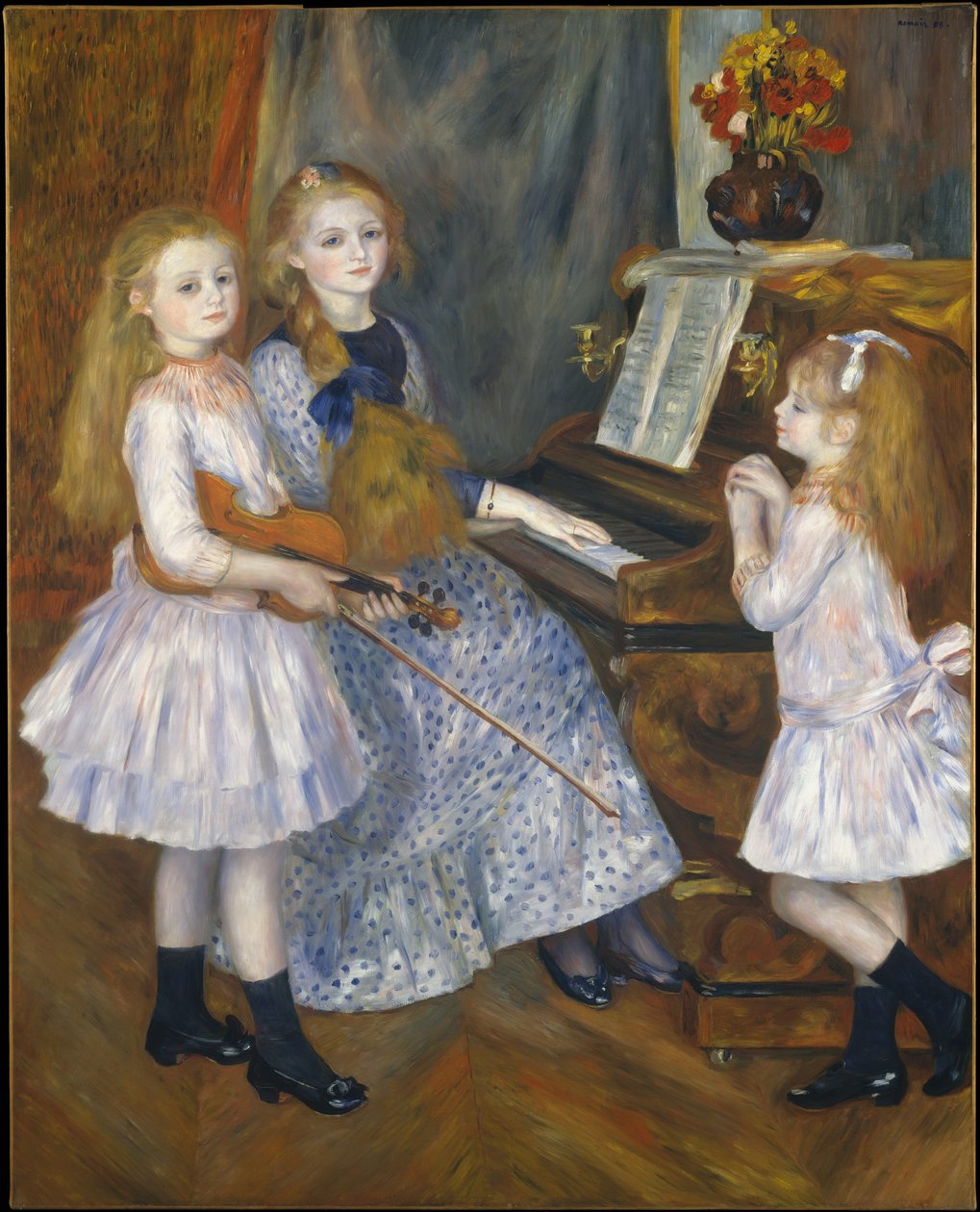 Die Töchter von Catulle Mendès von Pierre Auguste Renoir