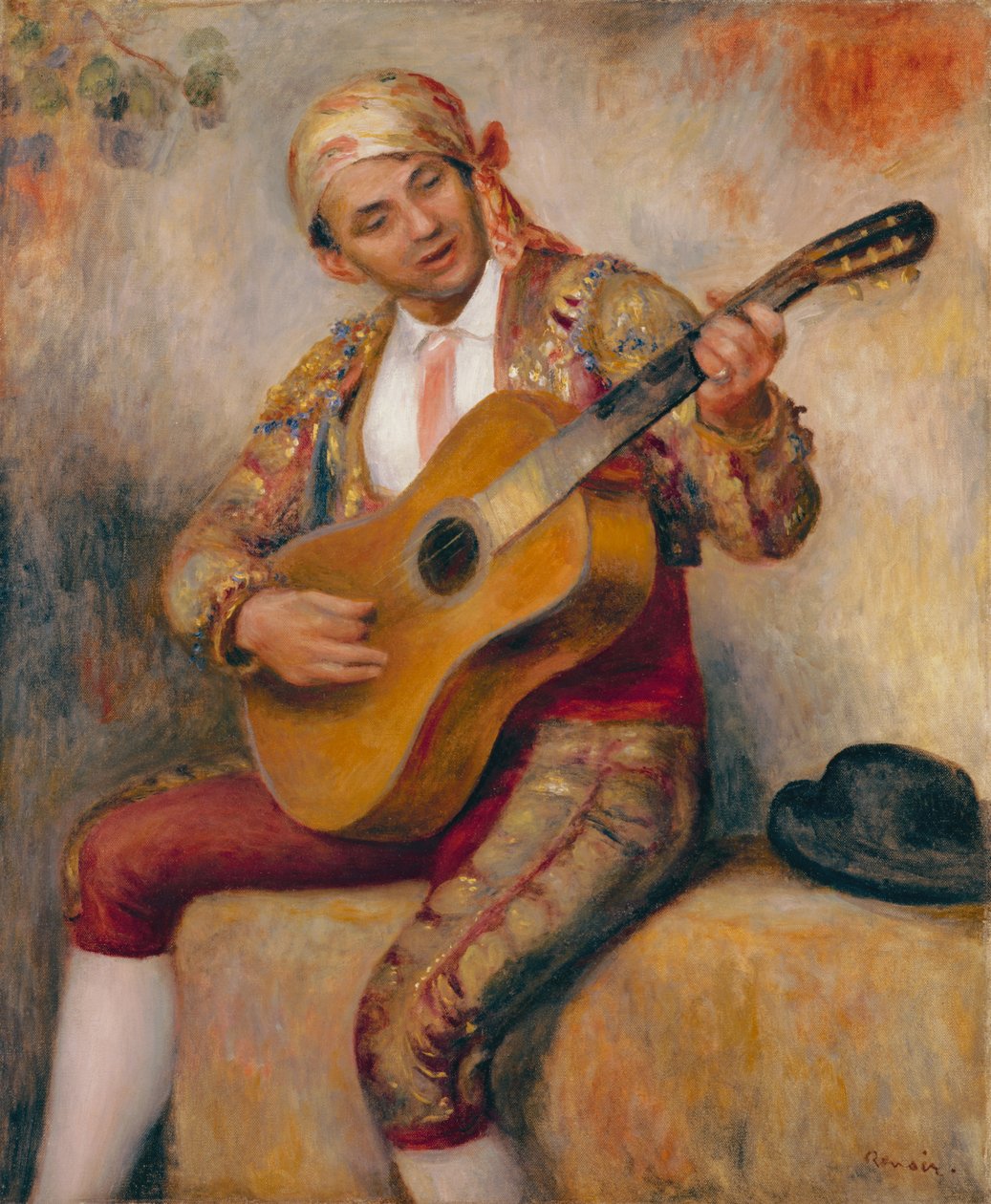 Der spanische Gitarrist, 1894 von Pierre Auguste Renoir