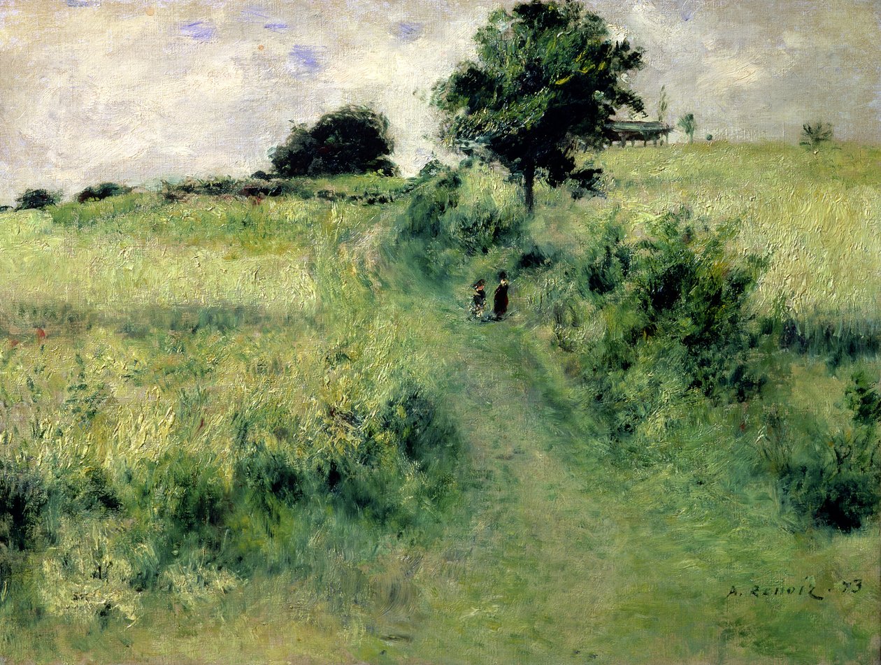 Der Wasserplatz, 1873 von Pierre Auguste Renoir