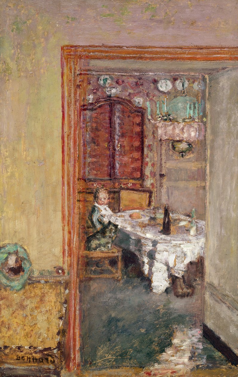 Junger Junge im Speisesaal, ca. 1898 von Pierre Bonnard