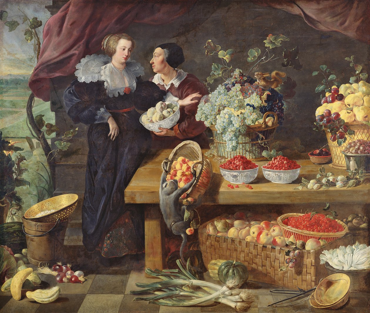 Die Obstverkäuferin von Pierre Boucle