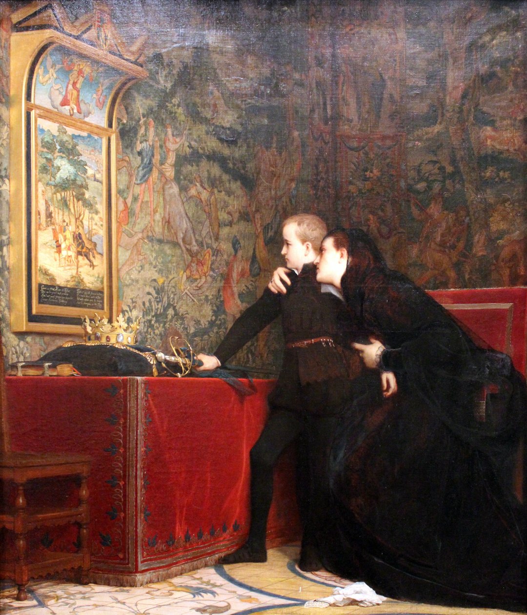 Der Eid von Henri de Guise von Pierre Charles Comte