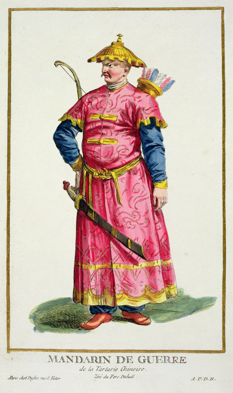 Ein Mandarin-Warlord aus 