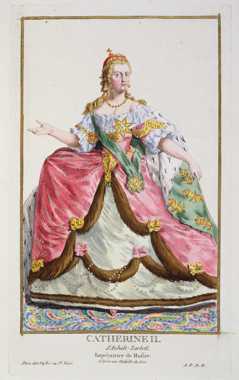 Porträt von Kaiserin Katharina II. 