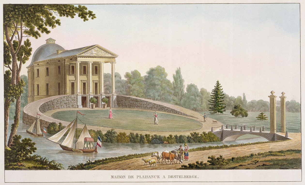 Maison de Plaisance in Destelberge, aus 