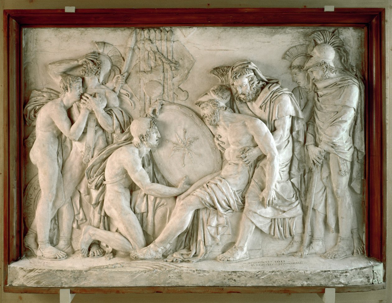 Der Tod des Achilles, 1811 von Pierre Jean David d