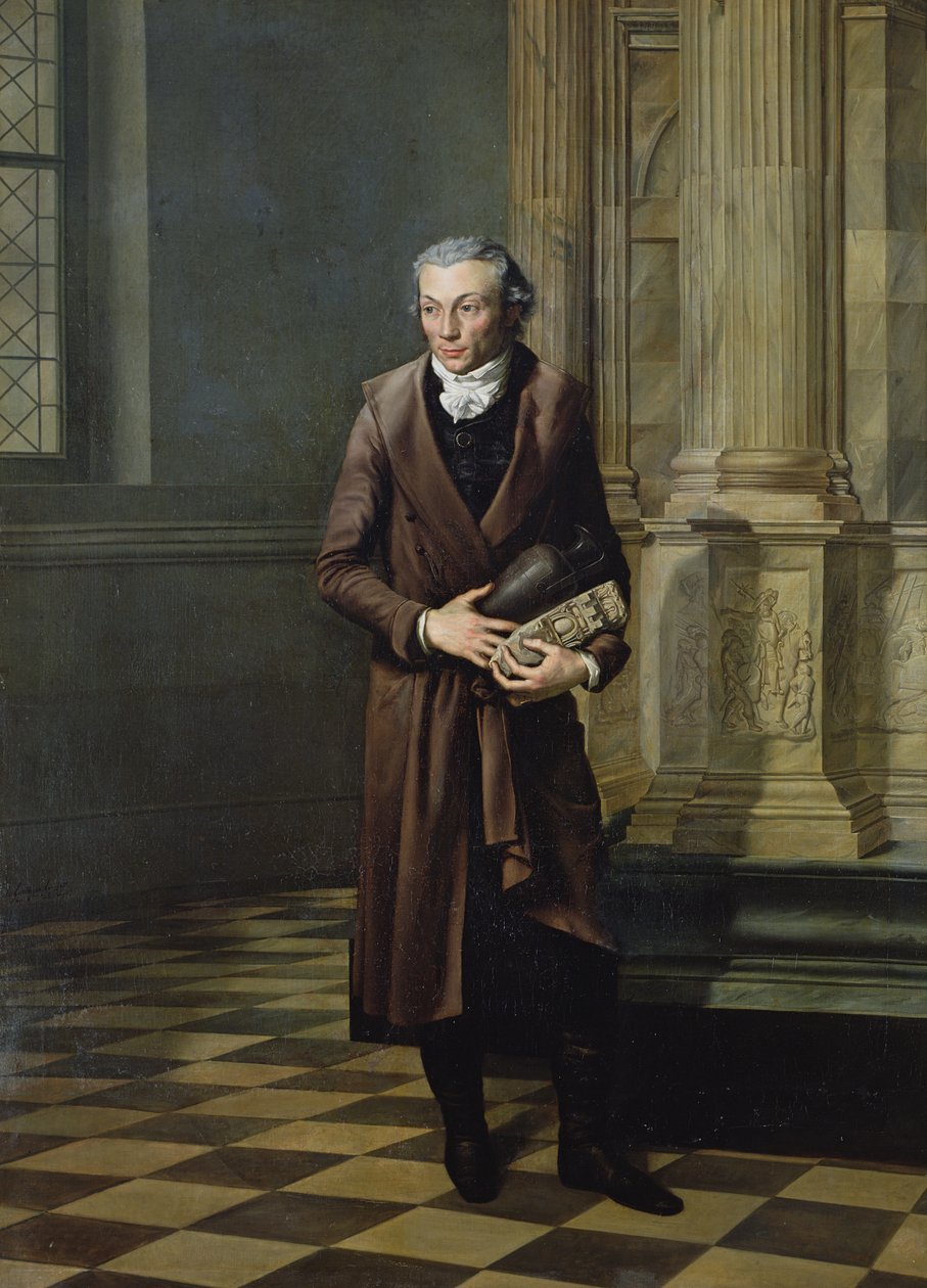Alexandre Lenoir (1761-1839) von Pierre Maximilien Delafontaine