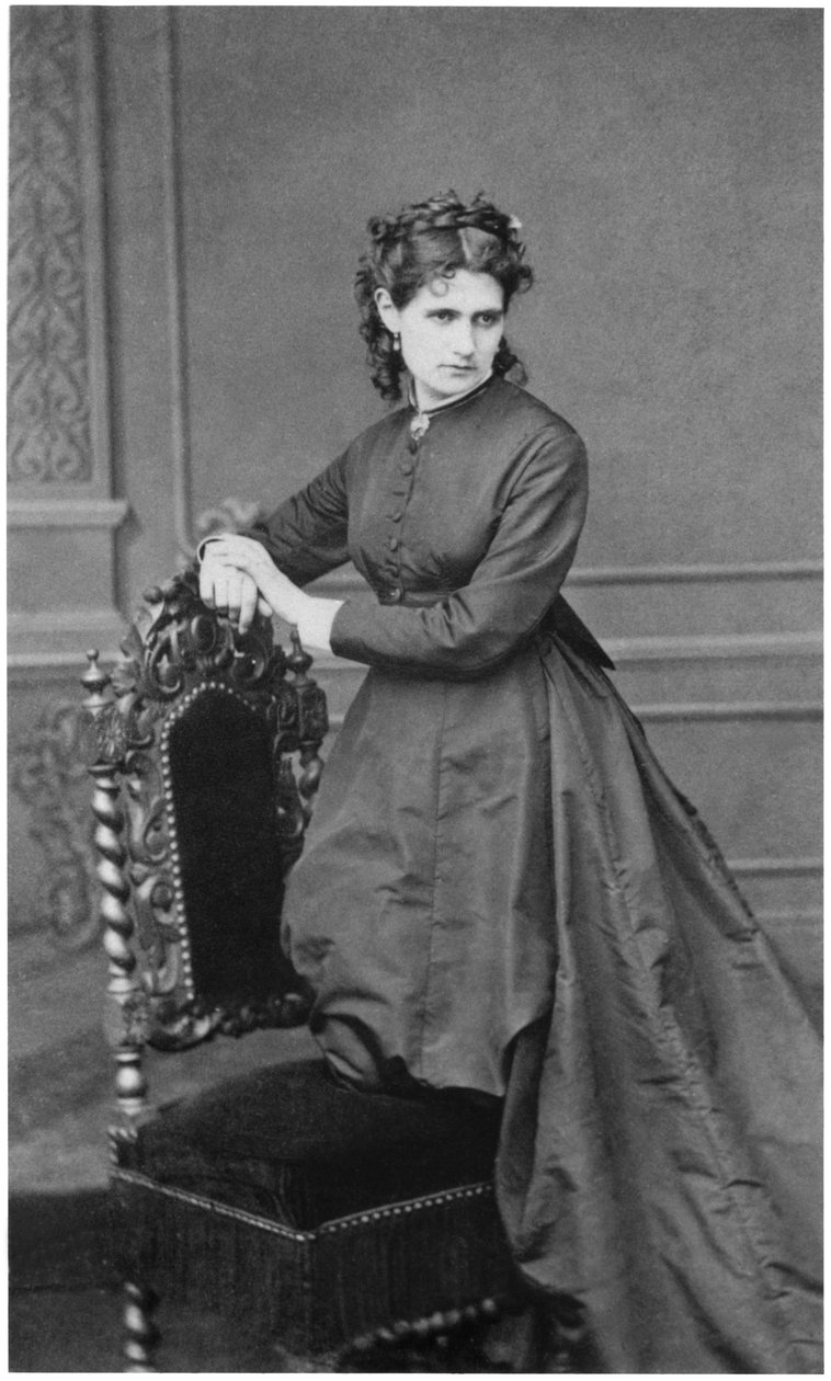 Berthe Morisot, 20. Februar 1869 von Pierre Petit