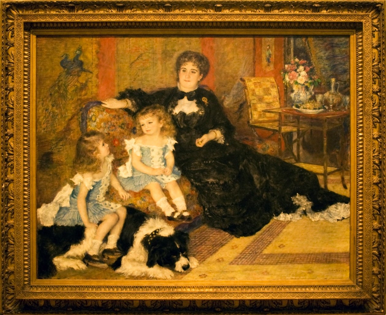 Mme Charpentier und ihre Kinder von Pierre Auguste Renoir