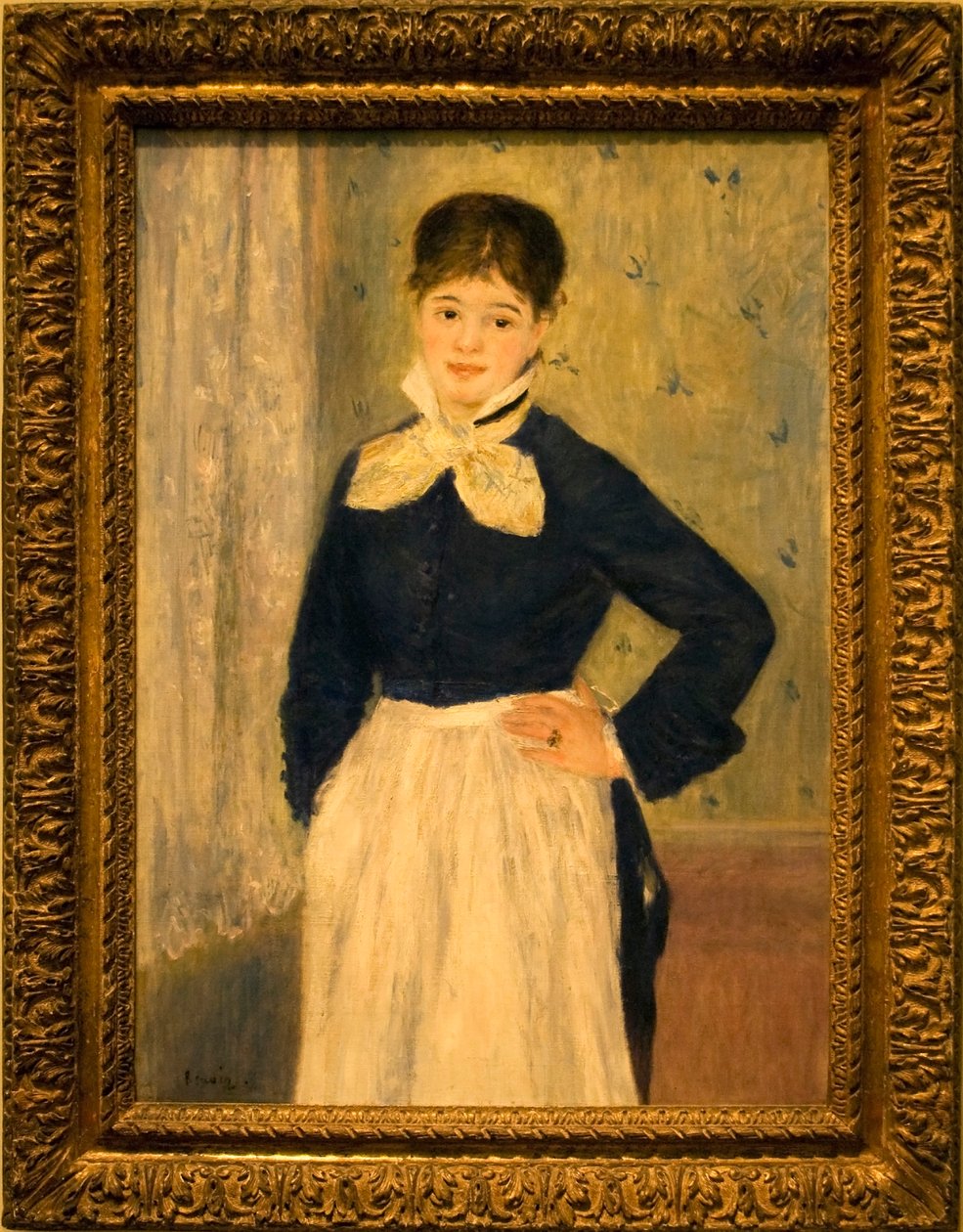 Eine Kellnerin im Duvals Restaurant von Pierre Auguste Renoir
