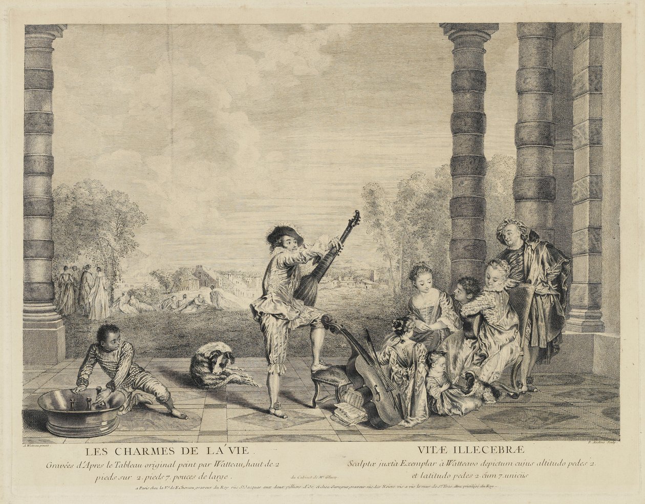 Die Reize des Lebens von Pierre Alexandre Aveline