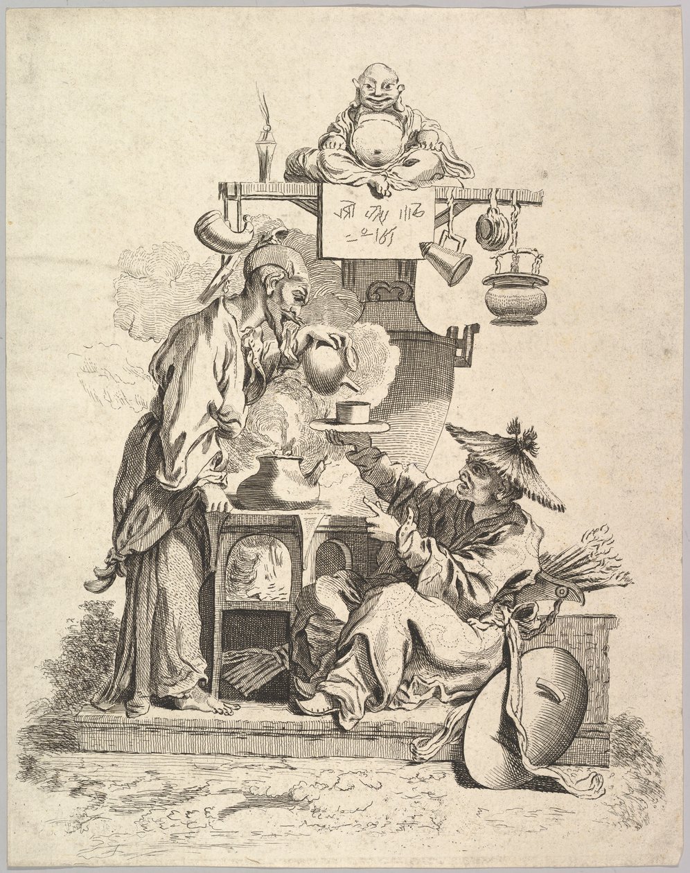 Das Feuer von Pierre Alexandre Aveline
