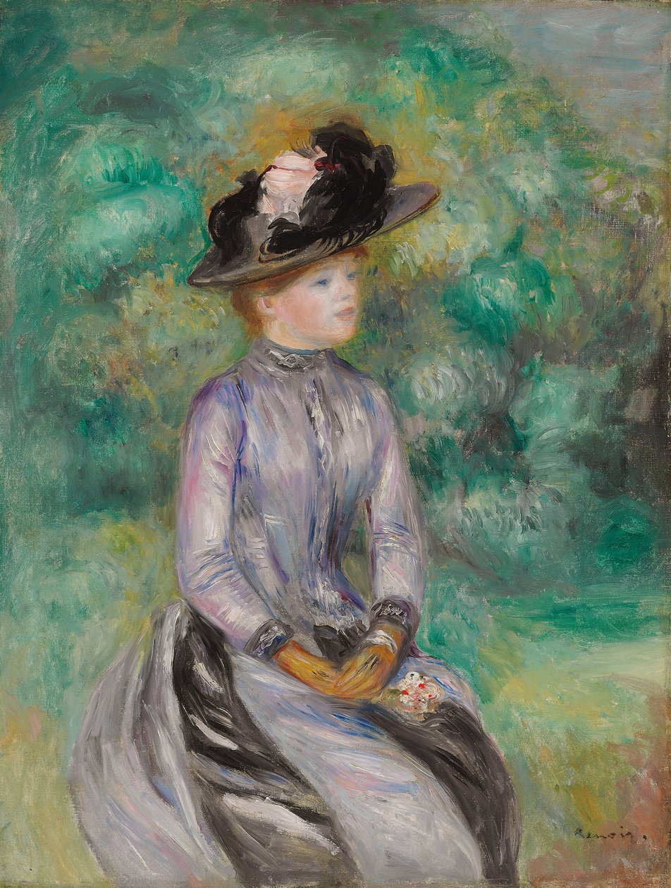 Adrienne, ca. 1878 von Pierre Auguste Renoir