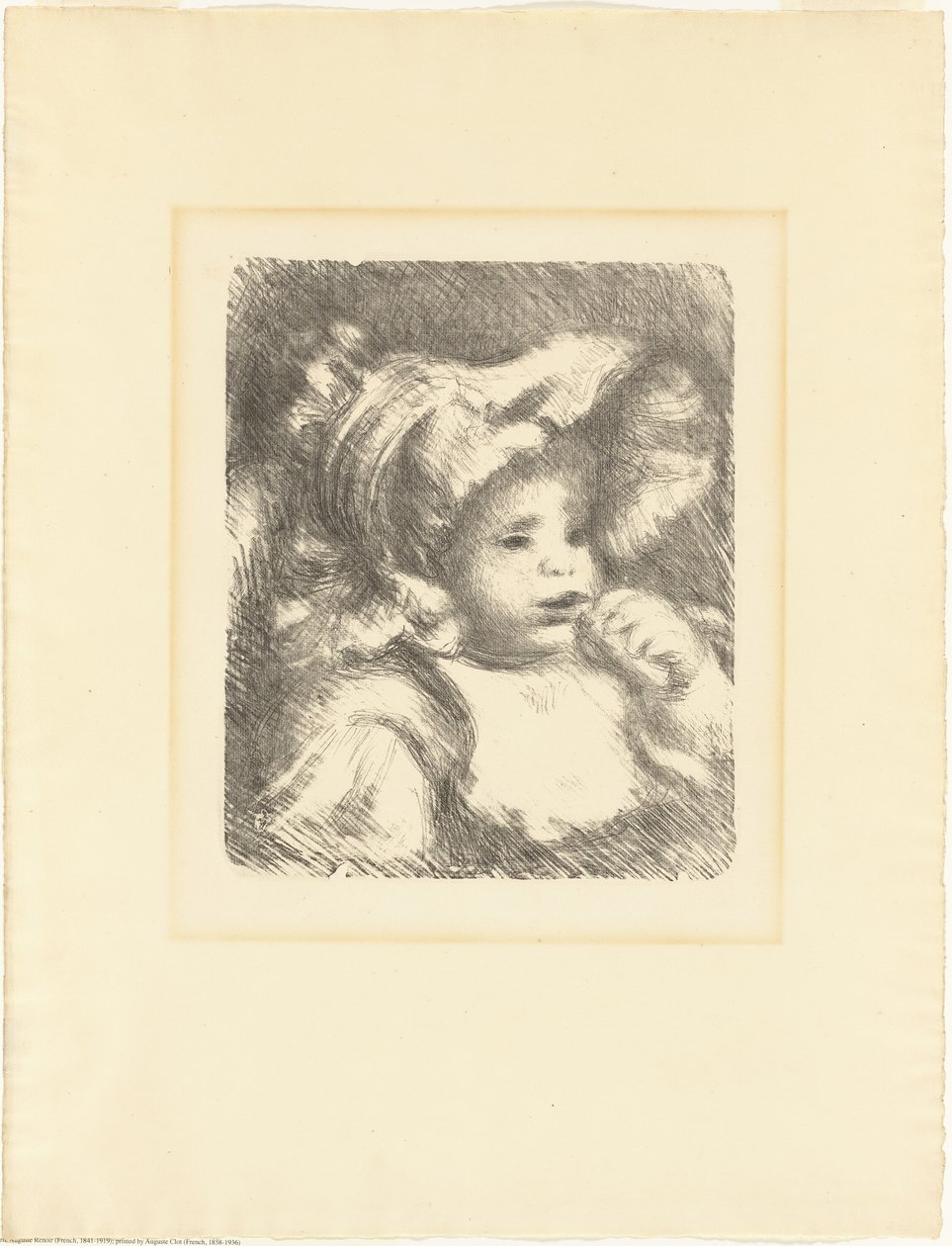Kind mit einem Keks (Jean Renoir) von Pierre Auguste Renoir