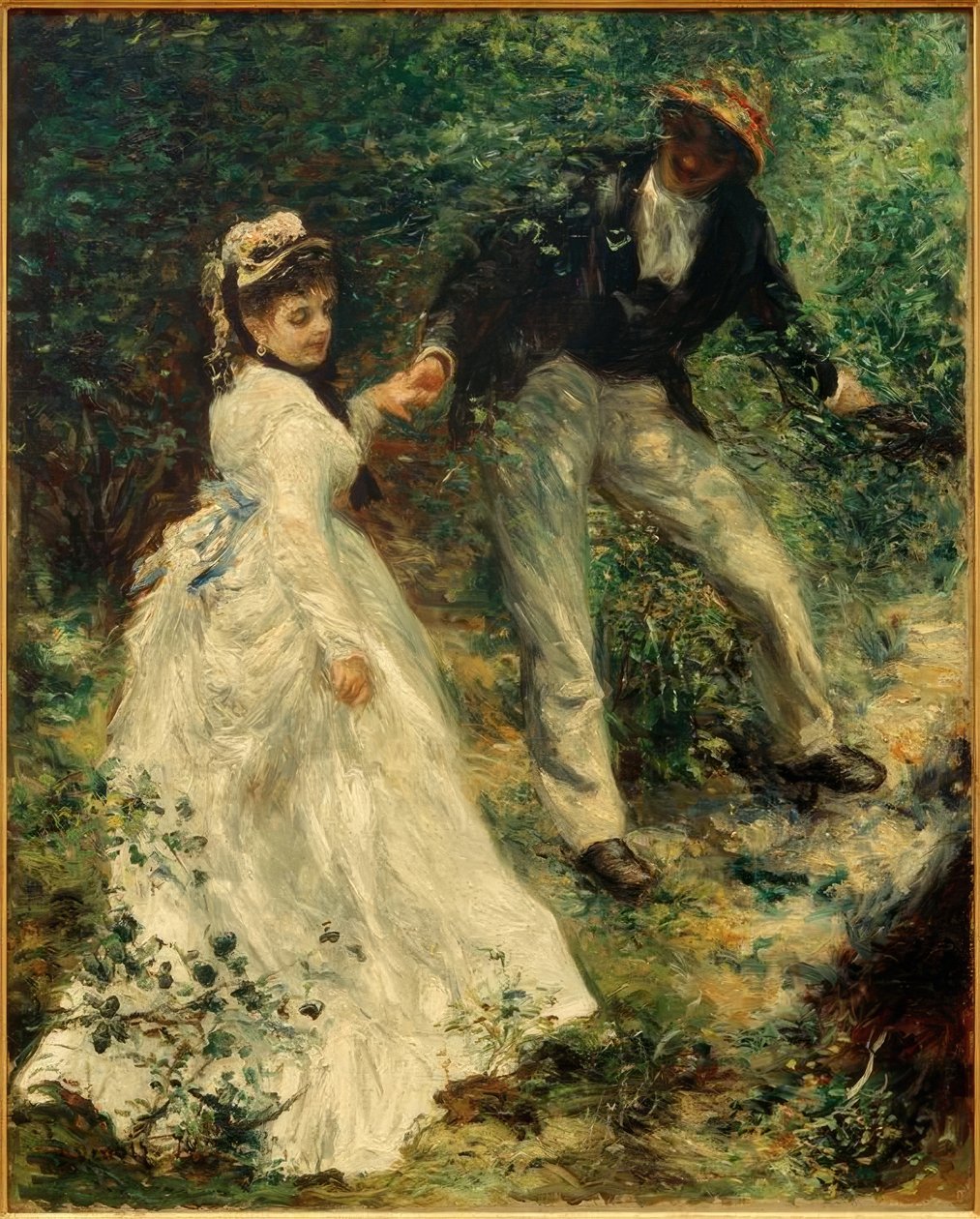 Der Spaziergang von Pierre Auguste Renoir