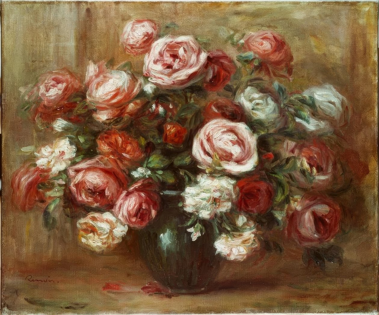 Rosenstilleben von Pierre Auguste Renoir