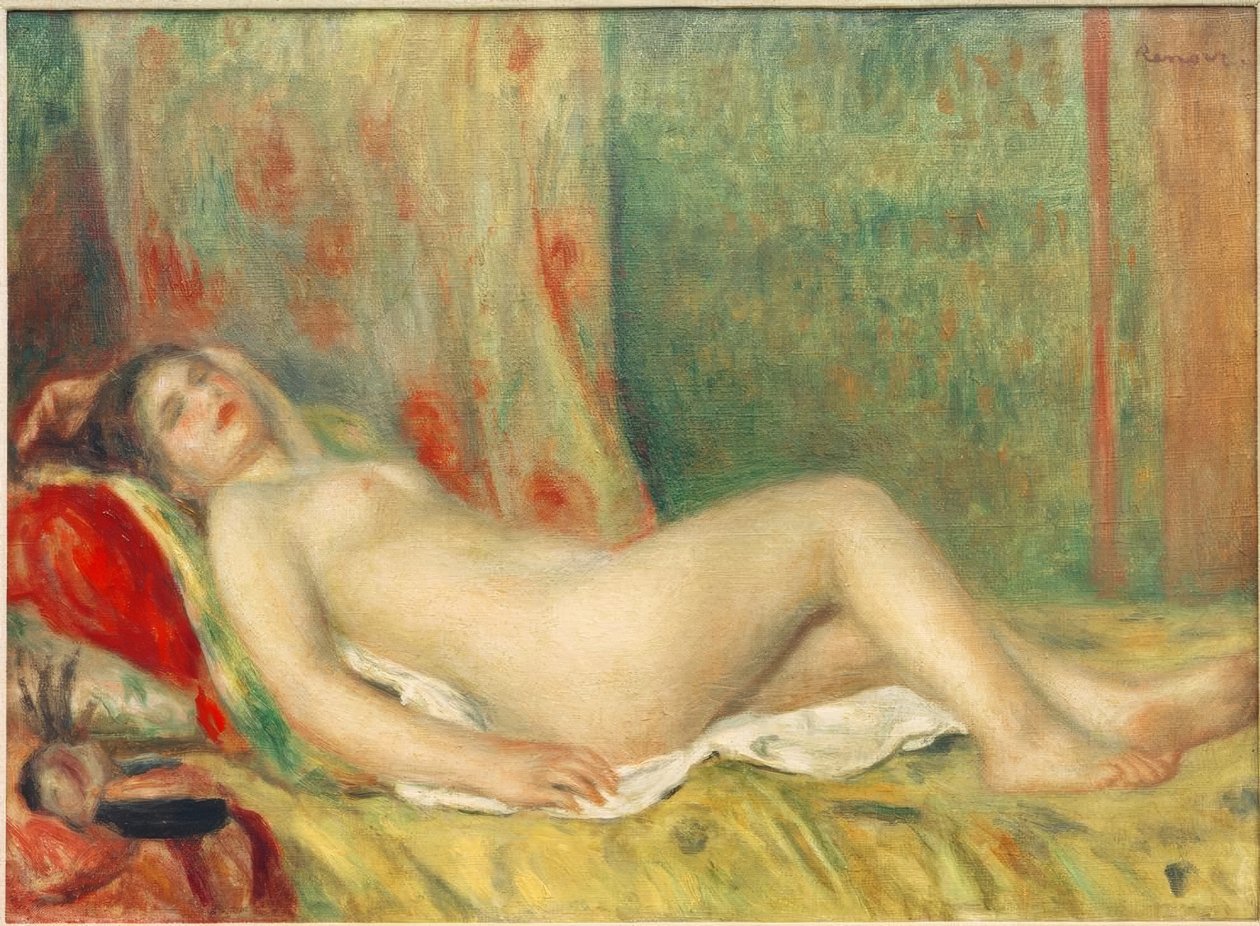 Ruhender Akt von Pierre Auguste Renoir