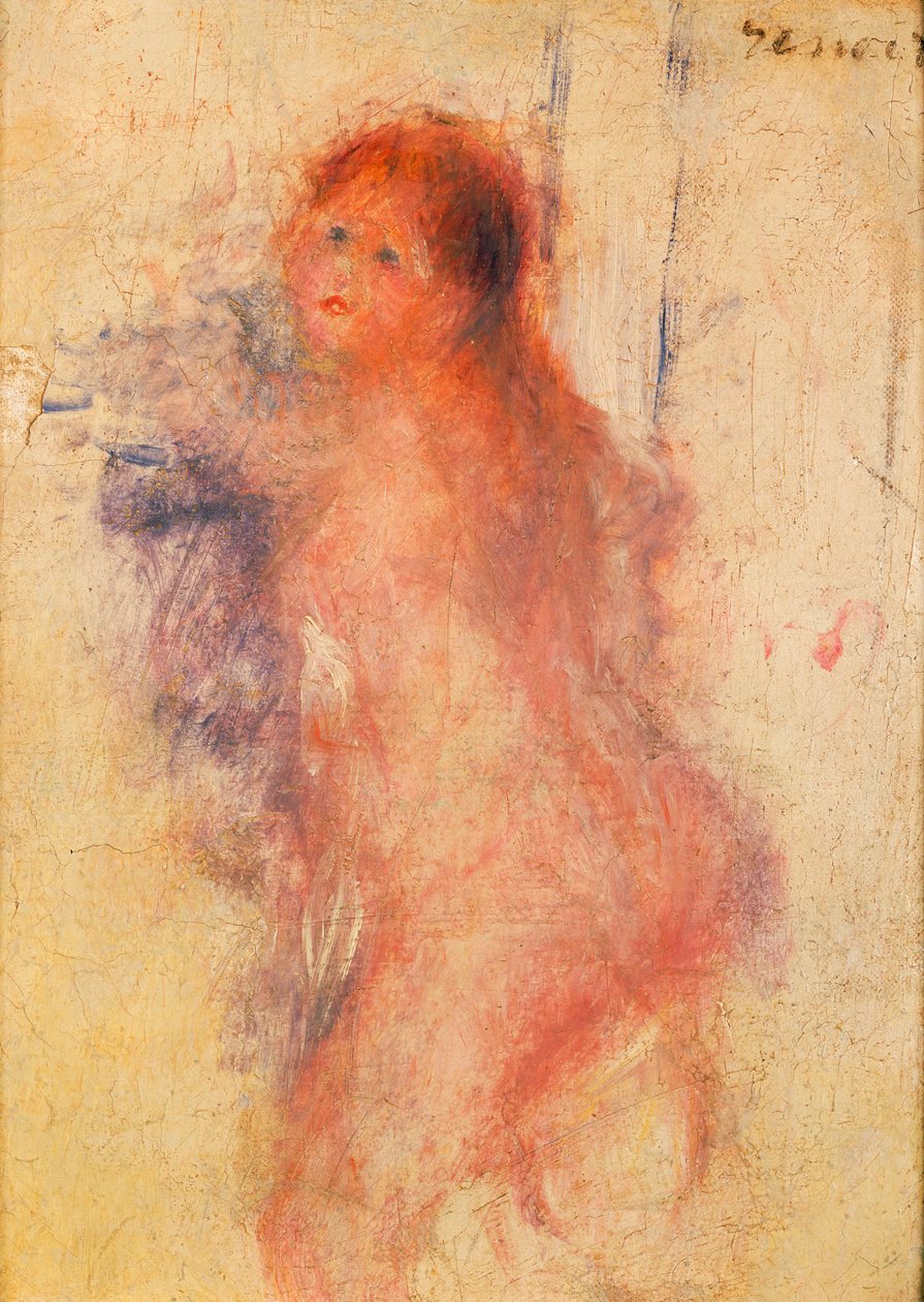 Stehende nackte Frau von Pierre Auguste Renoir