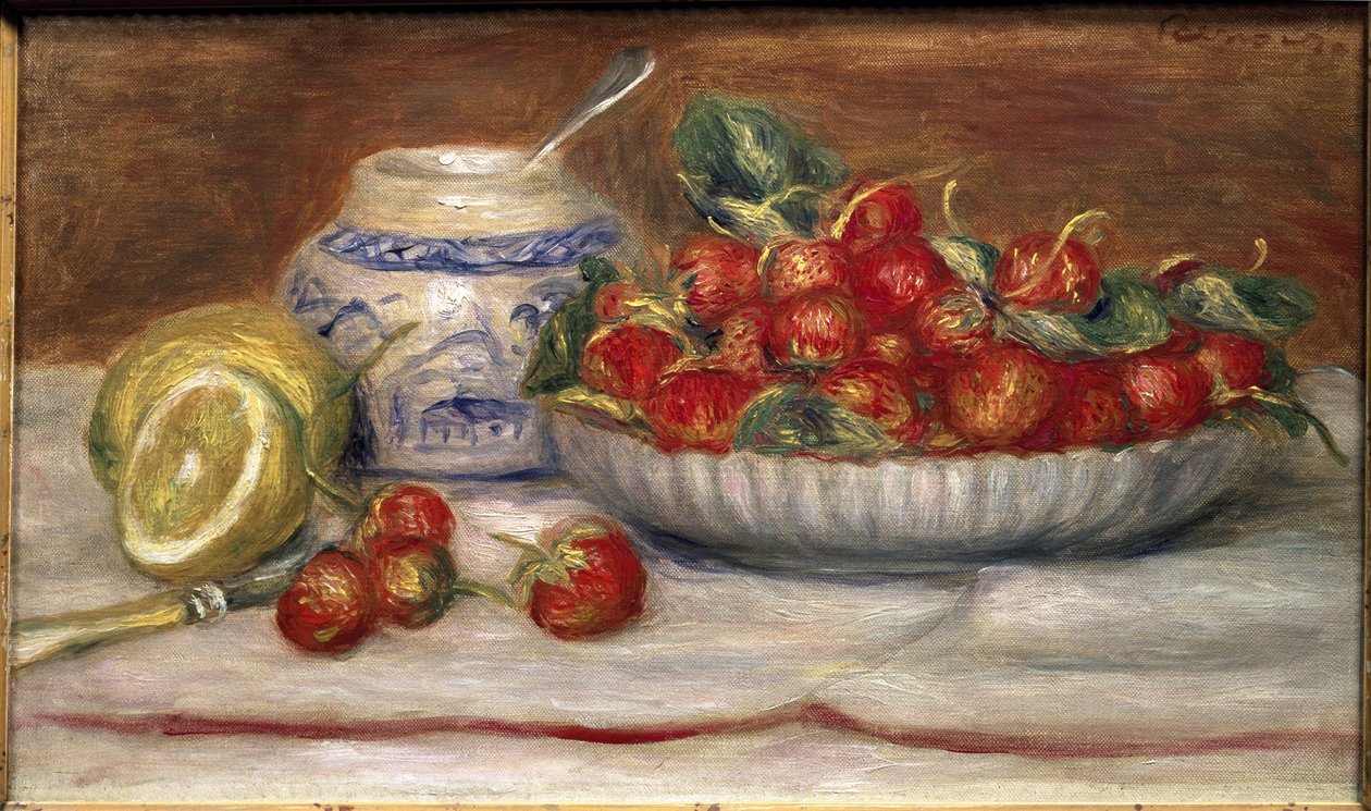 Erdbeeren von Pierre Auguste Renoir