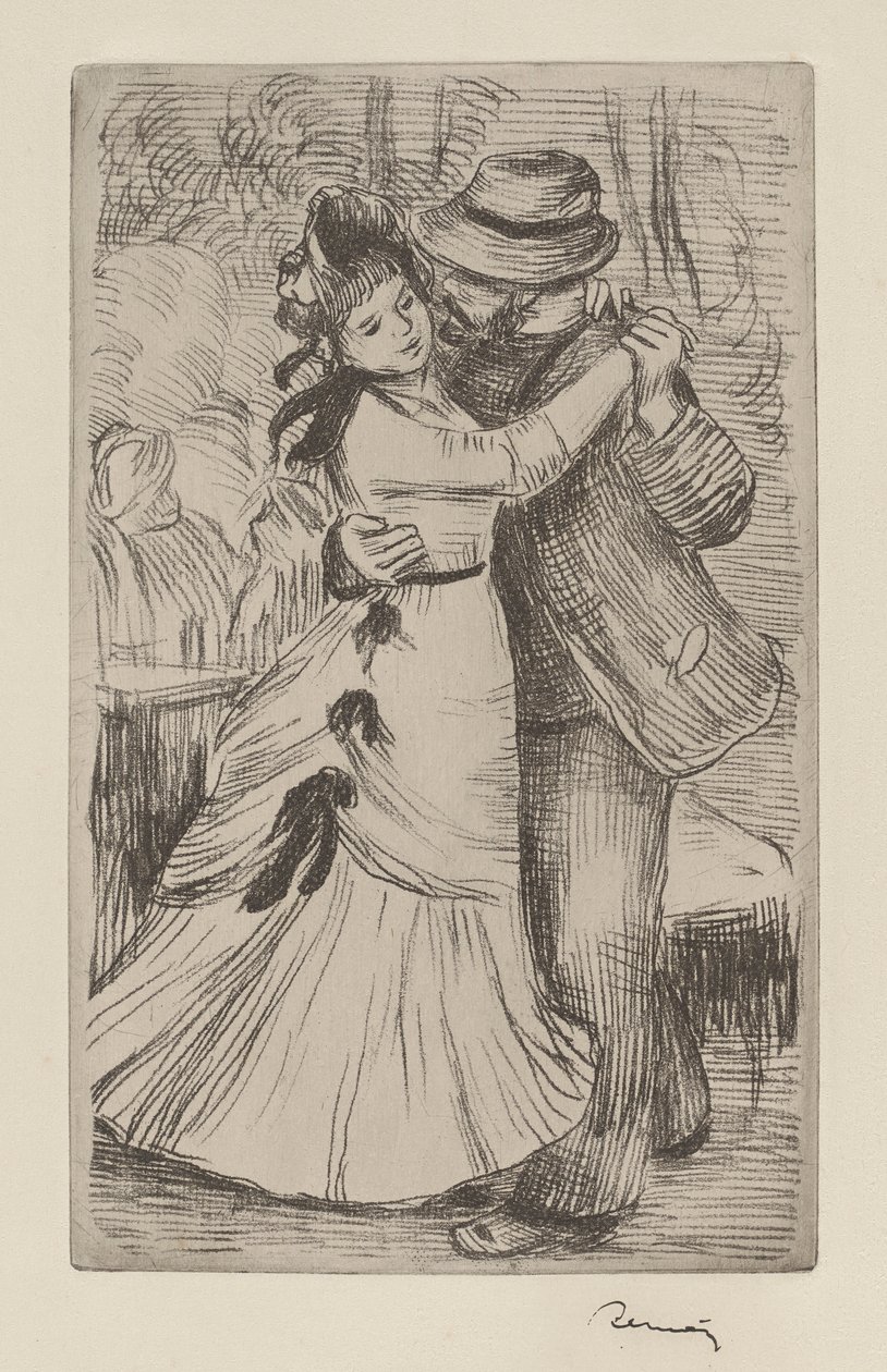 Der Bauerntanz von Pierre Auguste Renoir