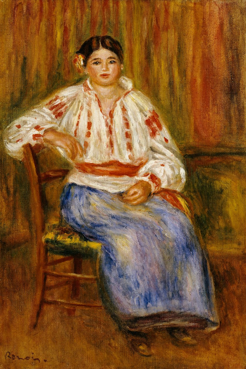 Junger Rumäne von Pierre Auguste Renoir