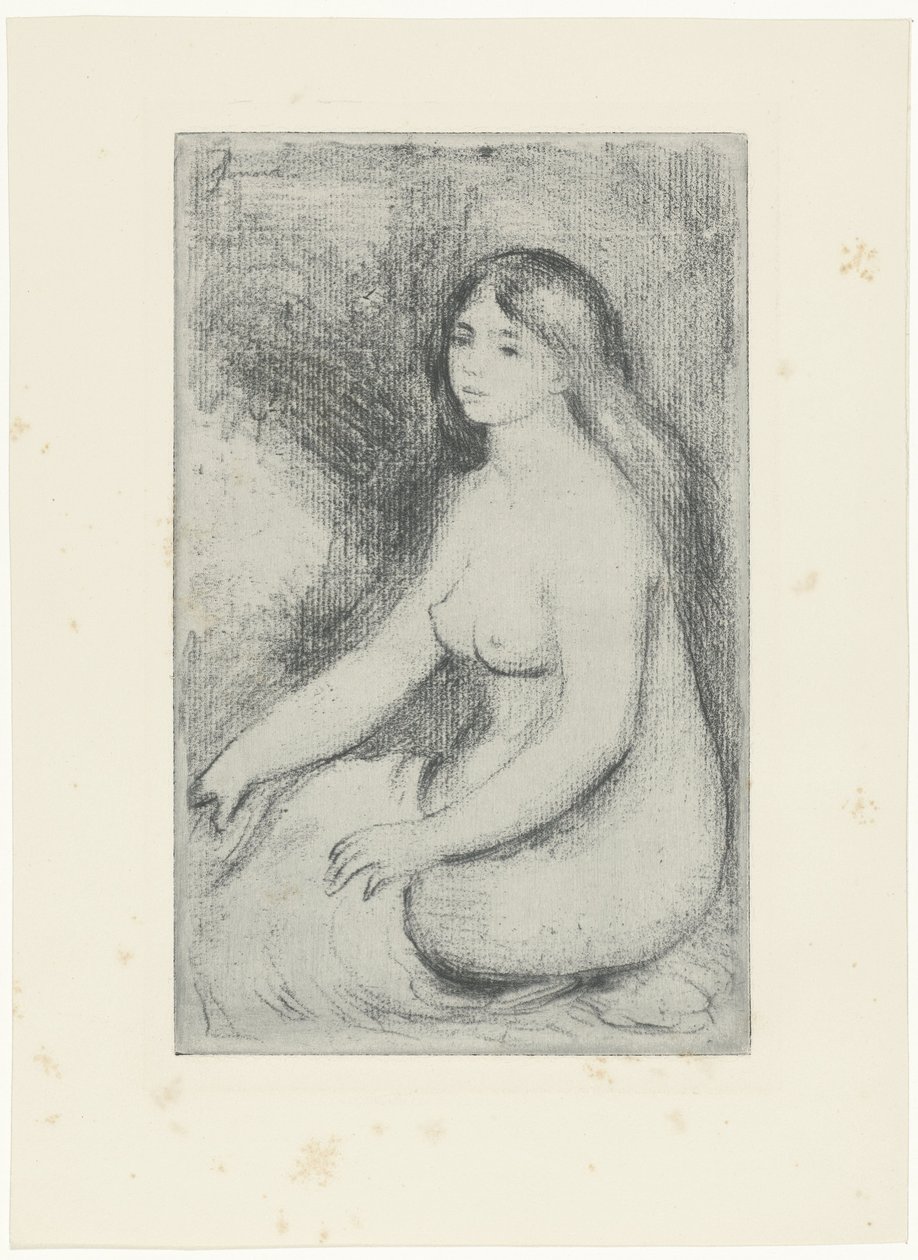Sitzende nackte Frau von Pierre Auguste Renoir