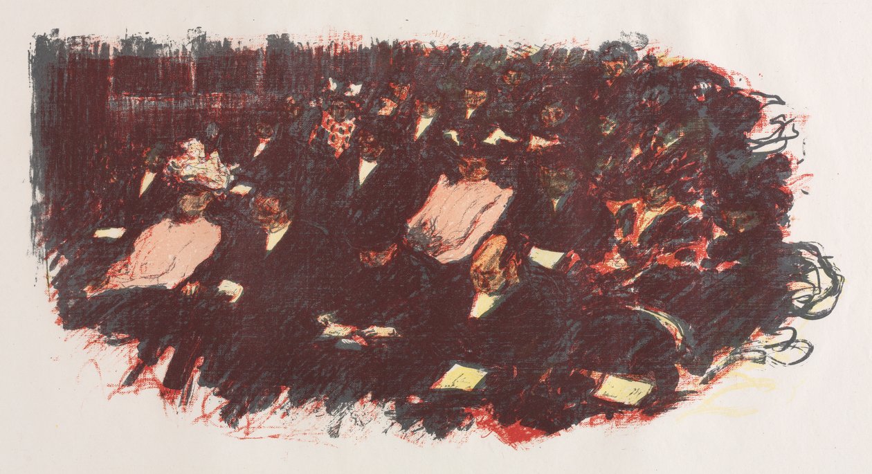 Im Theater von Pierre Bonnard