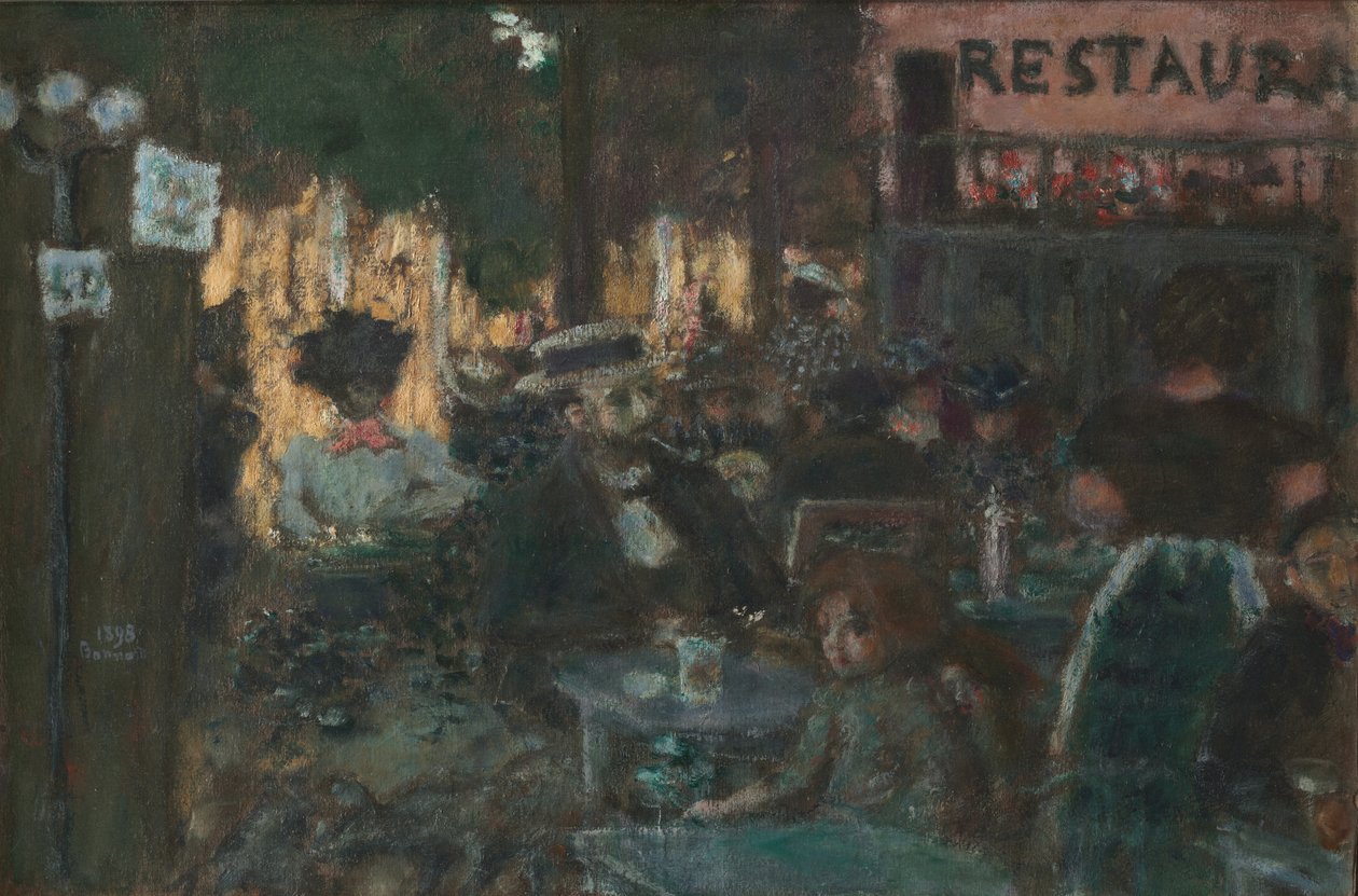 Café Terrasse von Pierre Bonnard