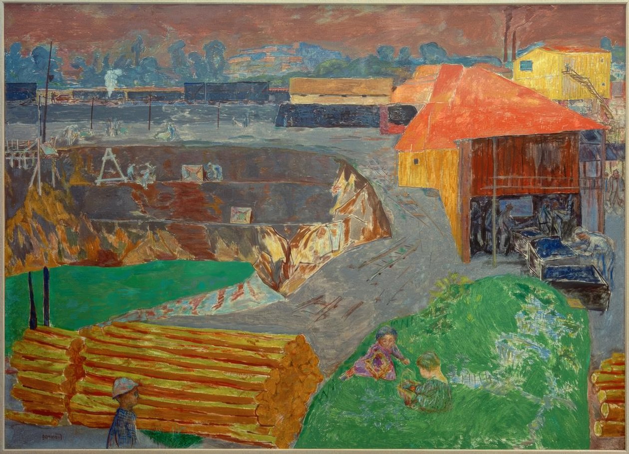 Lignitgrube von Pierre Bonnard