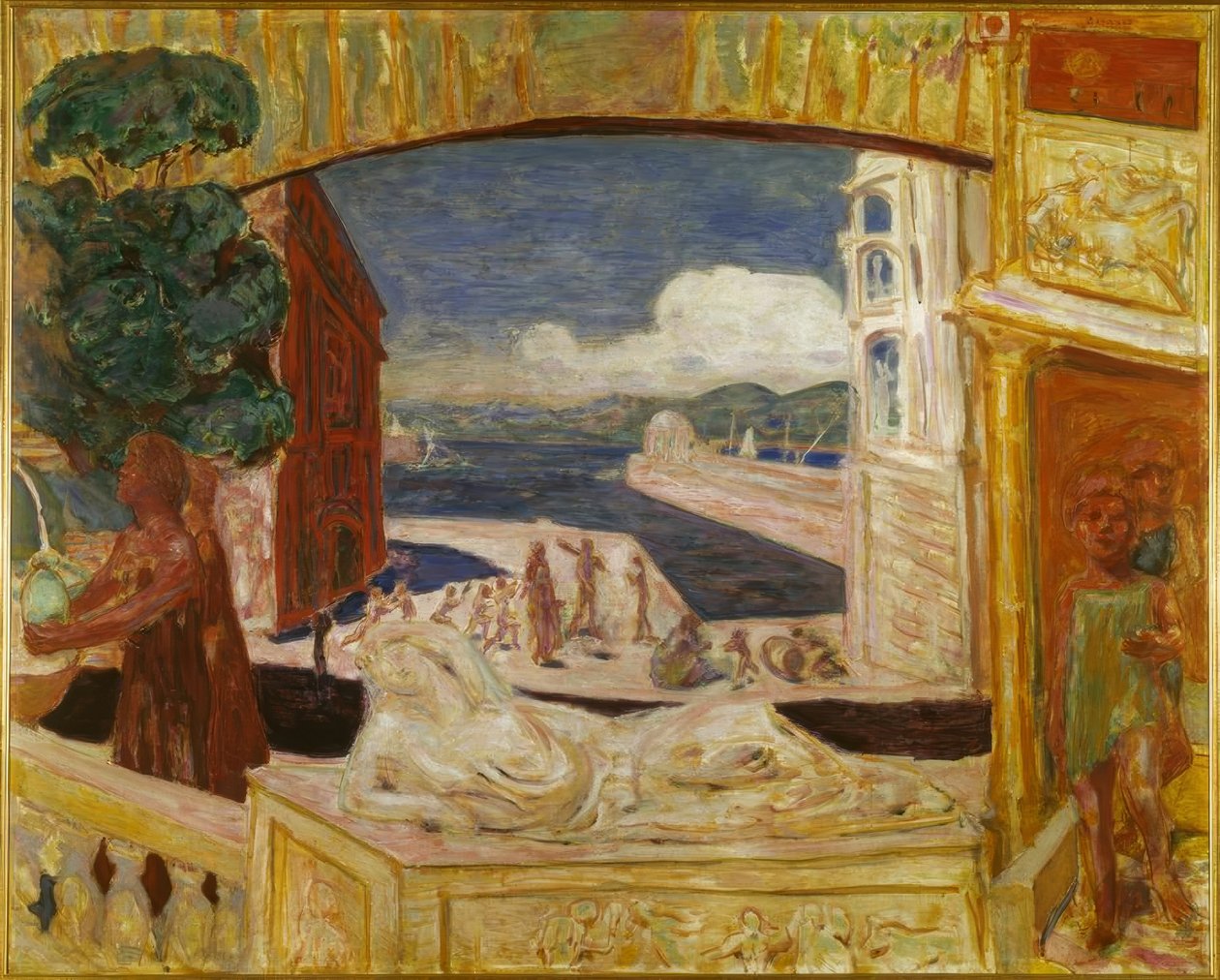 Denkmäler oder Das Mittelmeer von Pierre Bonnard