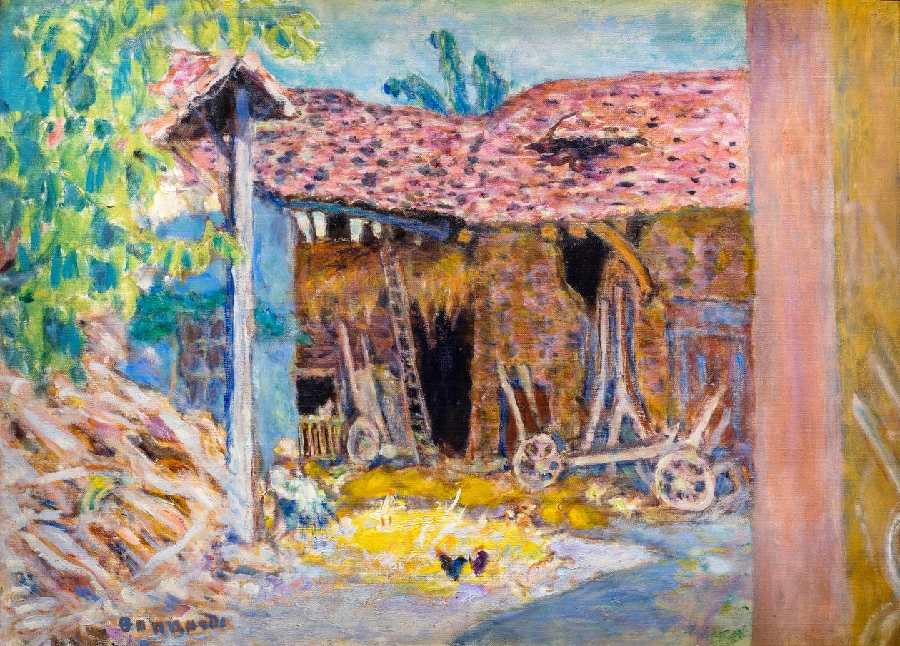 Bauernhof oder La Grange von Pierre Bonnard